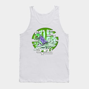 Top Wolf - Toxic Waste Green Tank Top